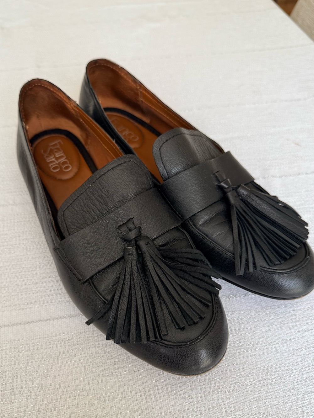 Franco Sarto Black Brixley Leather woman Loafers